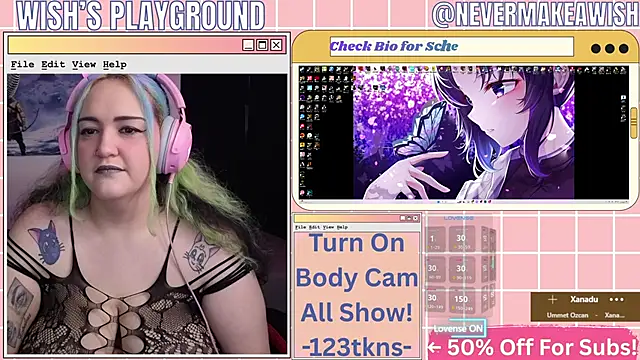 nevermakeawish online show from March 6, 5:26 am