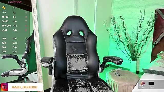 Snapshot of JamesDeker chatting on September 12, 8:09 pm JamesDeker online show from September 12, 8:09 pm