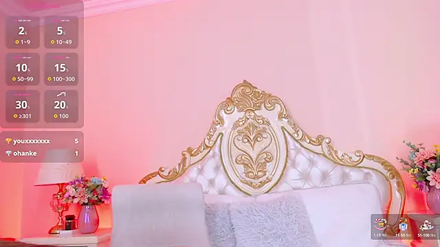 Snapshot of EvaRoah chatting on October 12, 12:15 pm EvaRoah online show from October 12, 12:15 pm