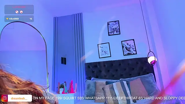 Snapshot of dreamleah_ chatting on November 10, 5:39 am dreamleah online show from November 10, 5:39 am