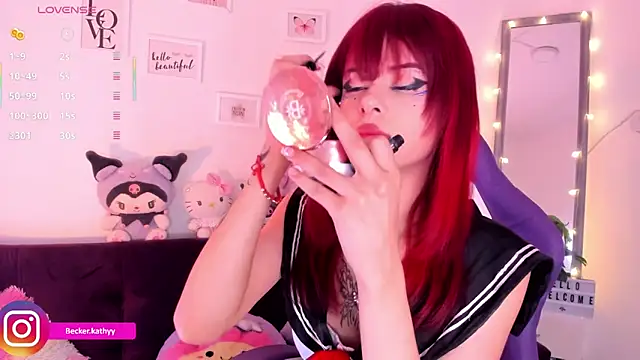 Snapshot of Kathybecker chatting on September 27, 7:30 pm Kathybecker online show from September 27, 7:30 pm