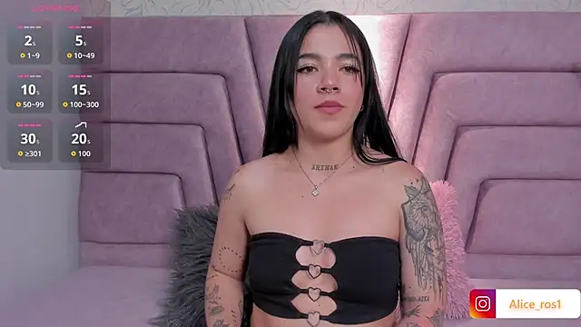 alice rose5 online show from April 9, 3:06 am