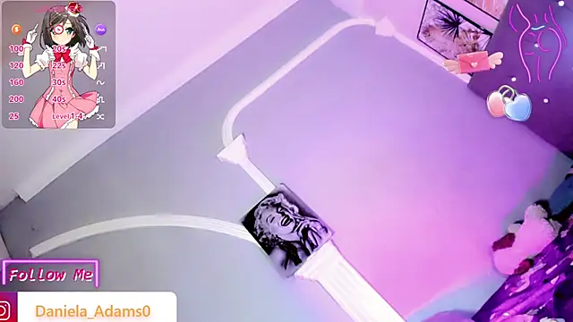 Snapshot of Daniela-AdamsXx chatting on October 22, 9:03 pm Daniela-AdamsXx online show from October 22, 9:03 pm