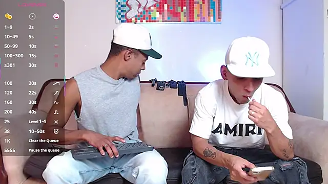 SpicyBoys X online show from March 23, 7:40 pm