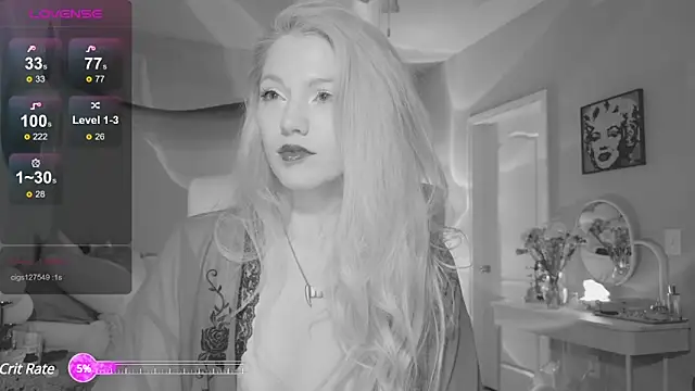 Snapshot of Talulaa chatting on February 8, 2:26 am Talulaa online show from February 8, 2:26 am