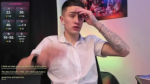 Snapshot of Sebas_maverick chatting on November 6, 12:55 am Sebas maverick online show from November 6, 12:55 am