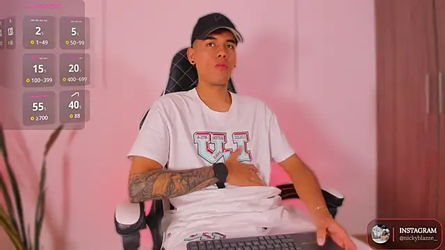 Nickyblazze  online show from November 10, 12:59 pm