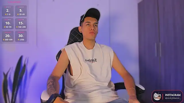 Nickyblazze  online show from November 24, 1:00 pm