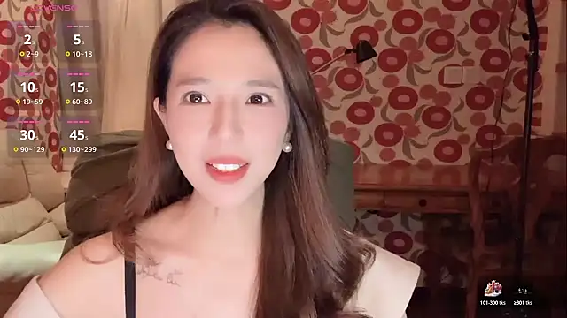 Snapshot of miss-lin chatting on October 18, 2:18 pm miss-lin online show from October 18, 2:18 pm