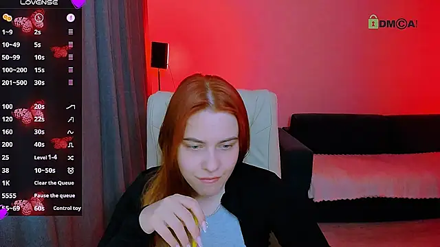 red  dizzy online show from February 25, 8:07 pm