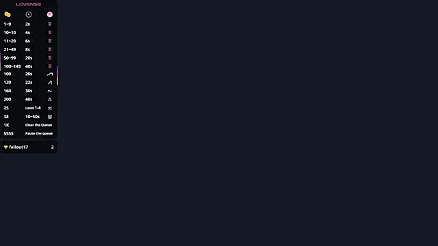 FieryAmelia online show from November 19, 2:17 pm