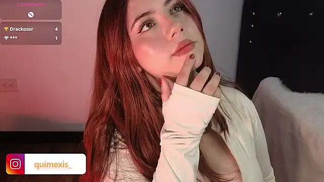 Snapshot of Quimexis chatting on December 1, 3:55 am Quimexis online show from December 1, 3:55 am