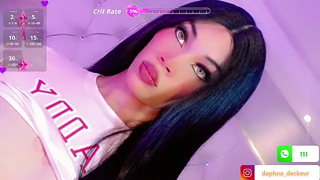 Daphnne XXX online show from October 26, 8:15 pm