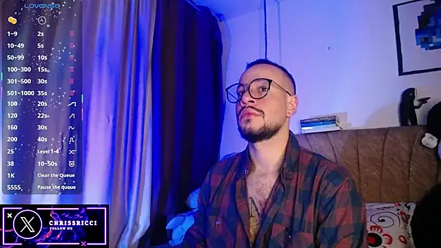 Chriss-ricci online show from October 18, 3:42 am