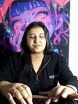 Snapshot of AddySweet chatting on October 16, 3:18 am AddySweet online show from October 16, 3:18 am
