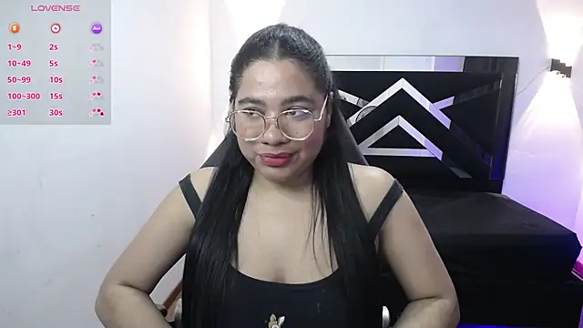 Snapshot of MelissaHex chatting on October 23, 1:10 pm MelissaHex online show from October 23, 1:10 pm