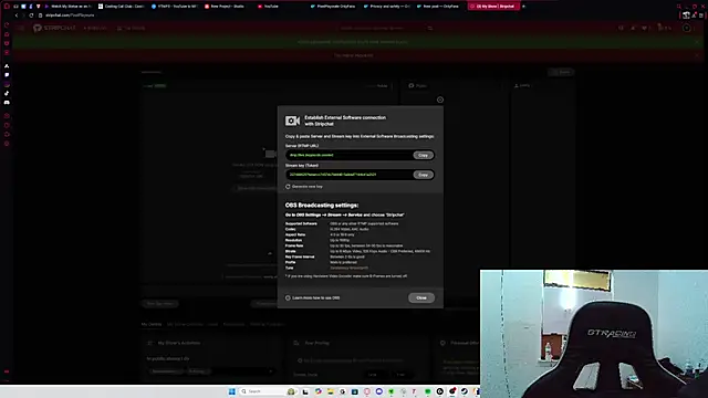 Snapshot of PixelPlaymate chatting on November 5, 2:00 am PixelPlaymate online show from November 5, 2:00 am