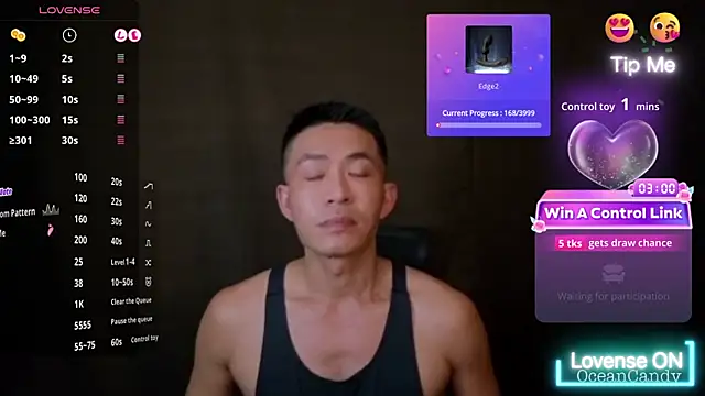 OceanCandy online show from January 11, 1:49 pm