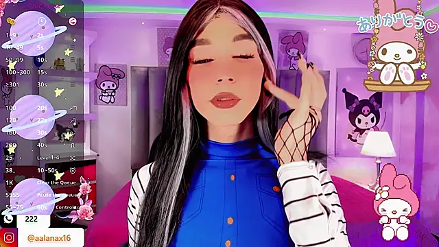 dearAlanaxxx online show from January 8, 8:33 pm