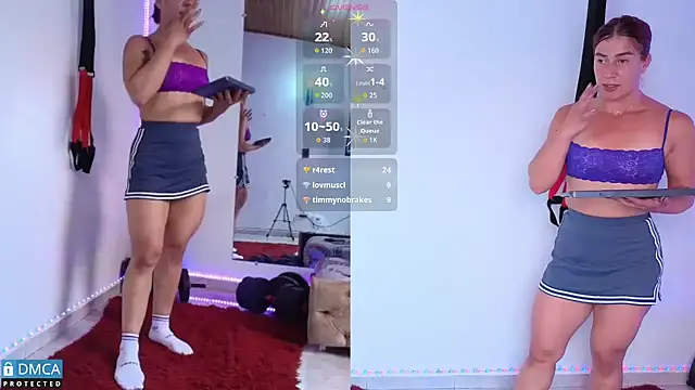 scarlett fire5 online show from April 18, 7:58 pm