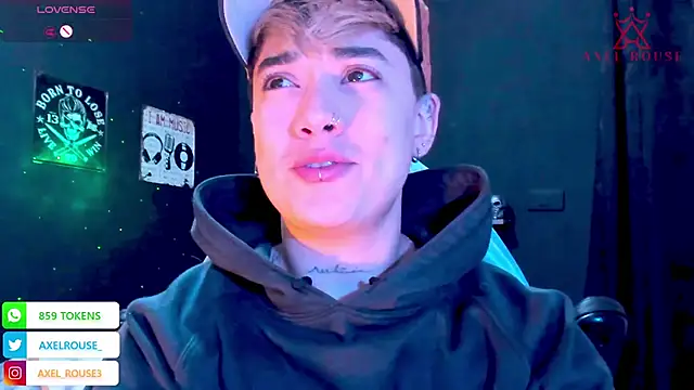 AxelRouse3 online show from January 13, 4:18 am