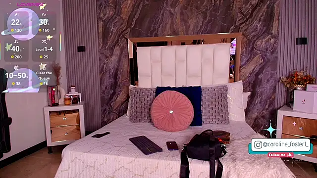 Snapshot of Caroline_foster1 chatting on February 11, 11:59 am Caroline foster1 online show from February 11, 11:59 am