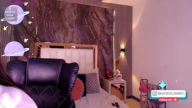 Snapshot of Caroline_foster1 chatting on February 25, 12:15 pm Caroline foster1 online show from February 25, 12:15 pm