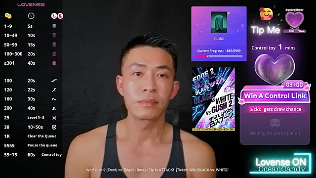 OceanCandy9 online show from January 16, 2:54 pm