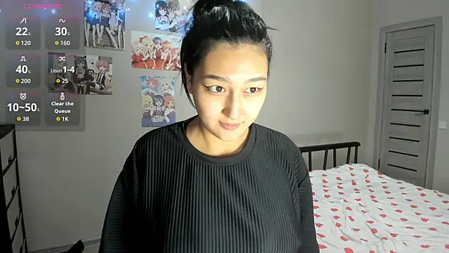 yunami  chan online show from January 13, 10:20 am