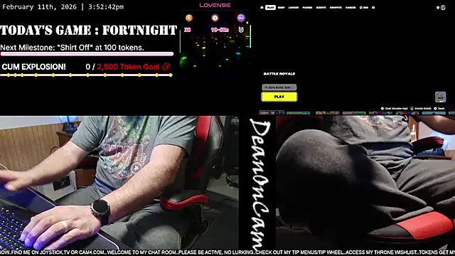 DeanonCam online show from February 11, 9:53 pm