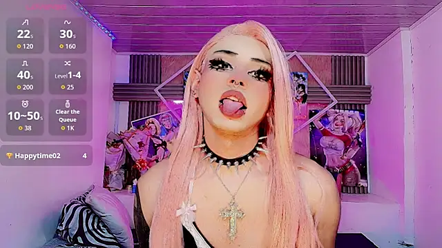 Lisa sparkleee online show from April 19, 3:06 am