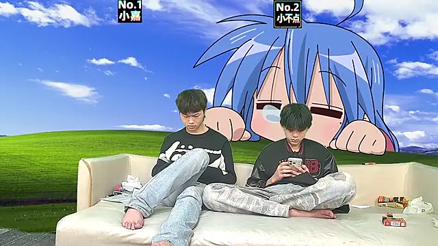 xiaohuangren01 online show from April 1, 1:41 pm