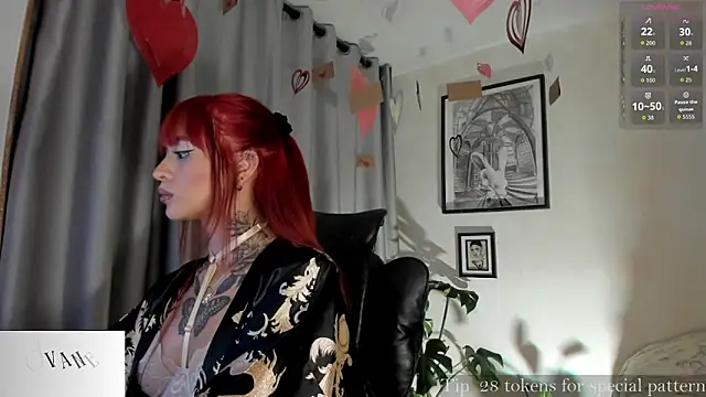 Vanessarte  online show from February 15, 1:35 am