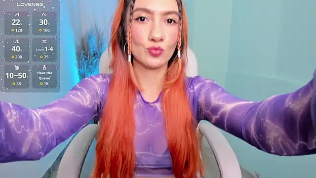 VioletSky1 online show from February 20, 6:10 am