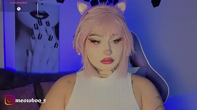 meowboo online show from March 22, 7:06 pm