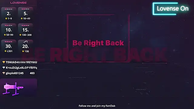 lunasexy79 online show from March 4, 3:34 am