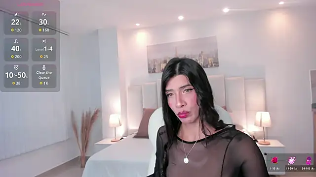 michelle Delacour online show from March 3, 7:42 pm