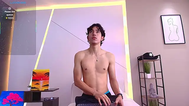 rick flame0 online show from April 20, 1:25 pm