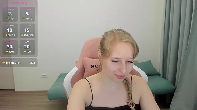 Jessy Ginger online show from December 2, 8:55 pm