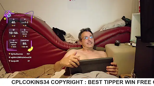 cplcokins34 online show from September 20, 9:27 pm