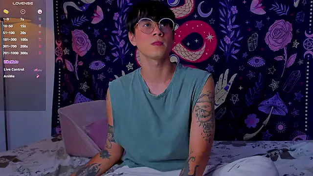 Snapshot of LeaneSeb chatting on December 9, 12:45 am LeaneSeb online show from December 9, 12:45 am