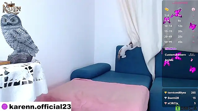 Snapshot of karen_sofia_ chatting on March 8, 2:34 am karen sofia online show from March 8, 2:34 am