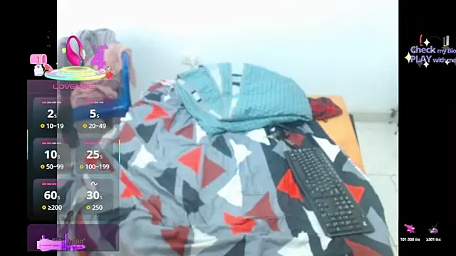 keyklin1 online show from December 3, 7:45 pm