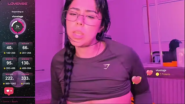 Snapshot of Evie-Luna chatting on February 26, 4:25 am Evie-Luna online show from February 26, 4:25 am