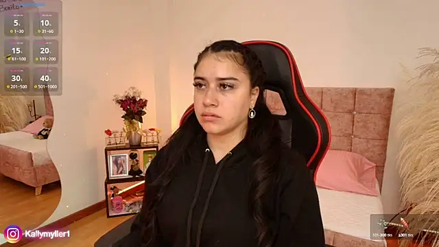 KallyMyller1 online show from December 9, 7:39 pm