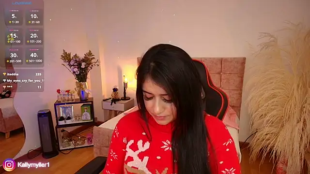 KallyMyller1 online show from December 24, 6:39 pm