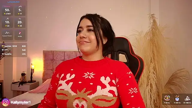 KallyMyller1 online show from December 24, 9:44 pm