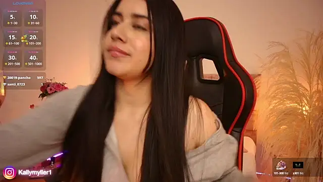 KallyMyller1 online show from January 4, 10:34 pm