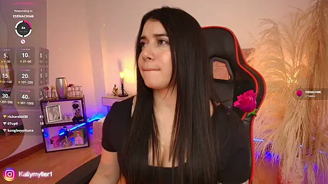 KallyMyller1 online show from January 17, 1:47 am