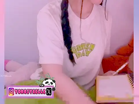 Snapshot of YokoCam chatting on February 7, 1:31 am YokoCam online show from February 7, 1:31 am